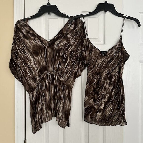 Talbots Tops - Talbots Silk 2-Piece Camisole and Blouse